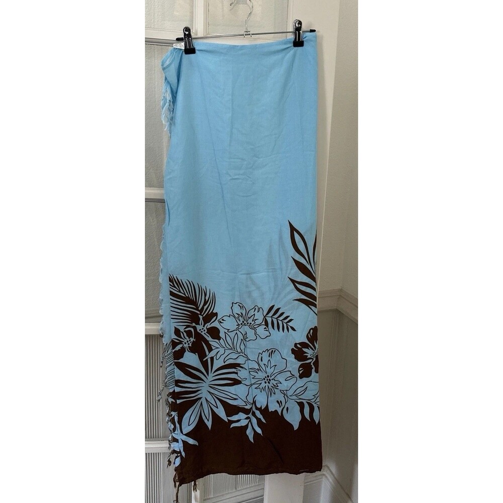Hawaiian Sarong Cover Up Beach Swim One Size Wrap Skirt